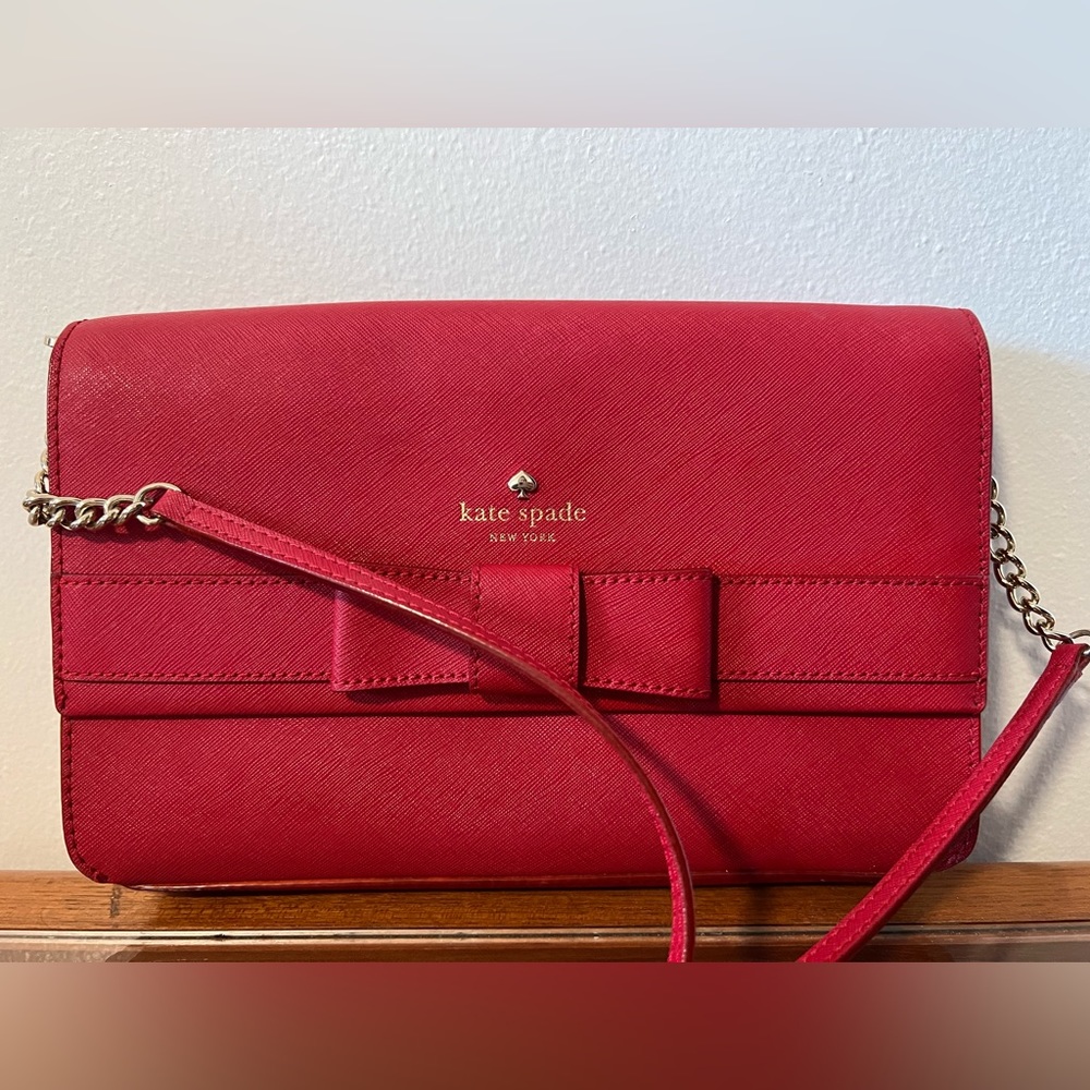 Kate Spade Robinson Street Zanni crossbody bag in red